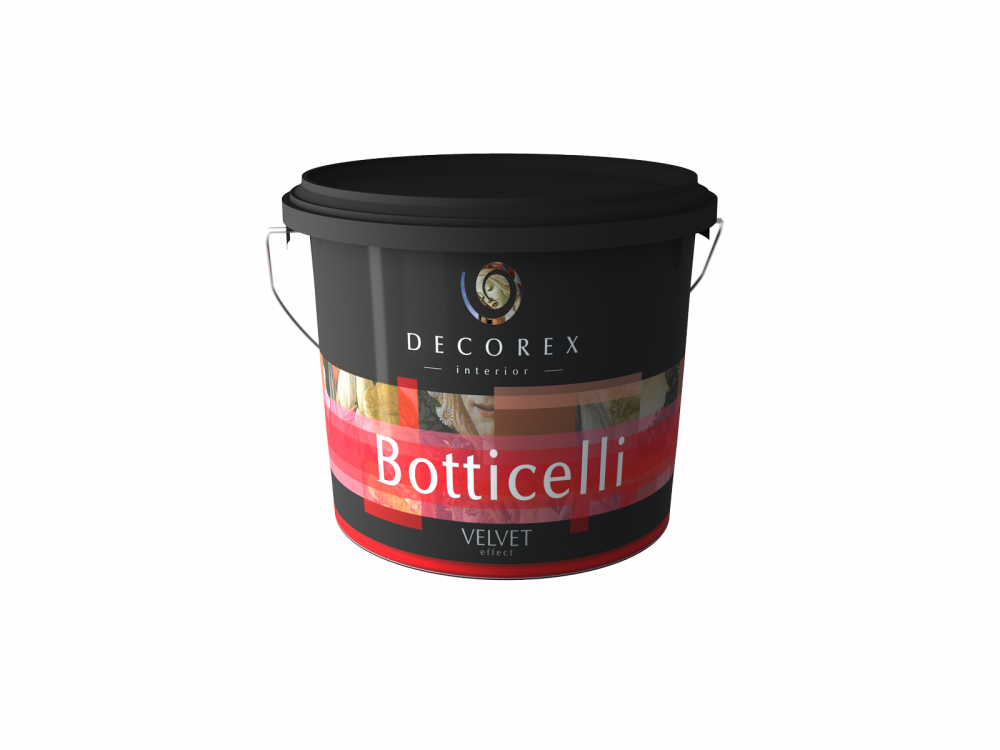 Декоративная штукатурка Decorex Botticelli, 1 кг эффект бархата