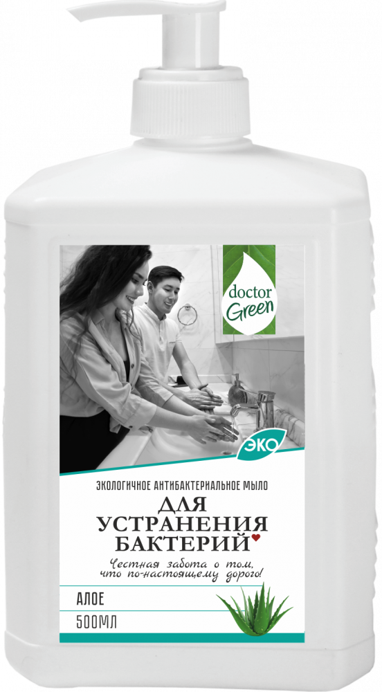Антибактериальное мыло Doctor Green «Для устранения бактерий» 500мл в Кызылорде.