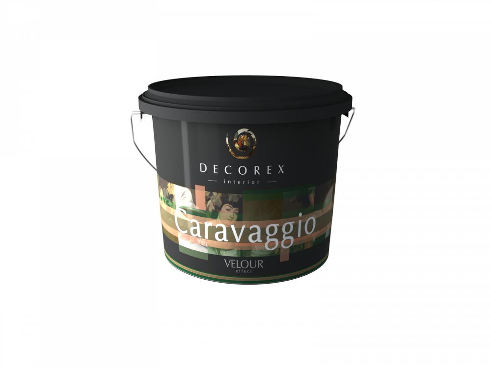 Декоративная штукатурка Decorex Caravaggio, 3,7 кг эффект велюра