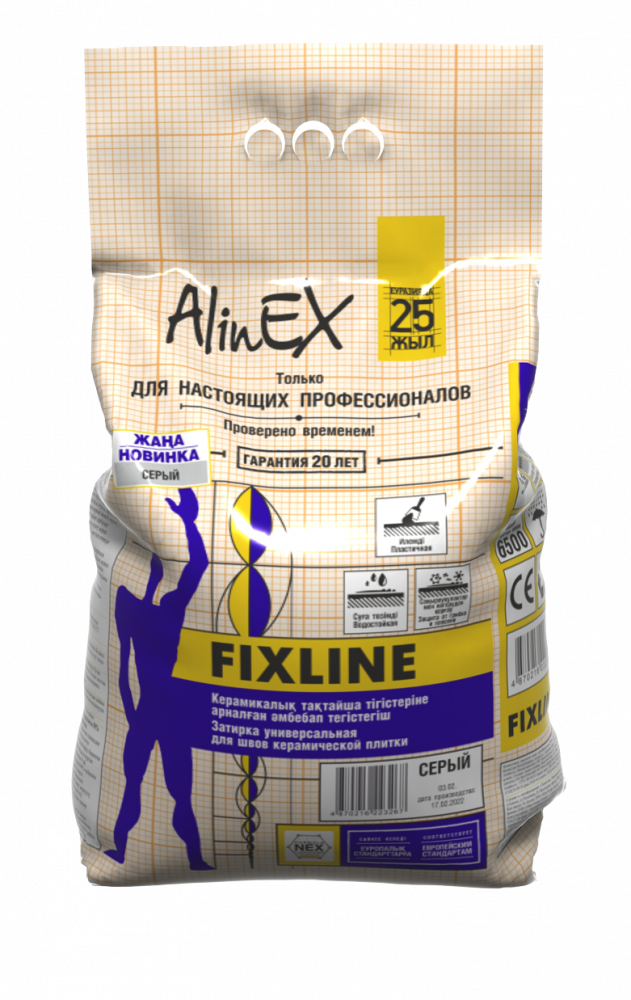 Затирка AlinEX FIXLINE, 4 кг